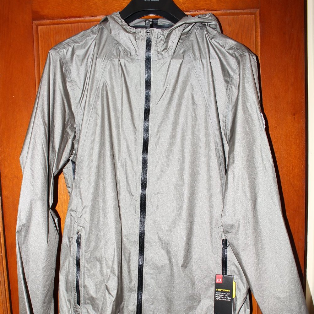 Under Armor Mens Grey Jacket Large